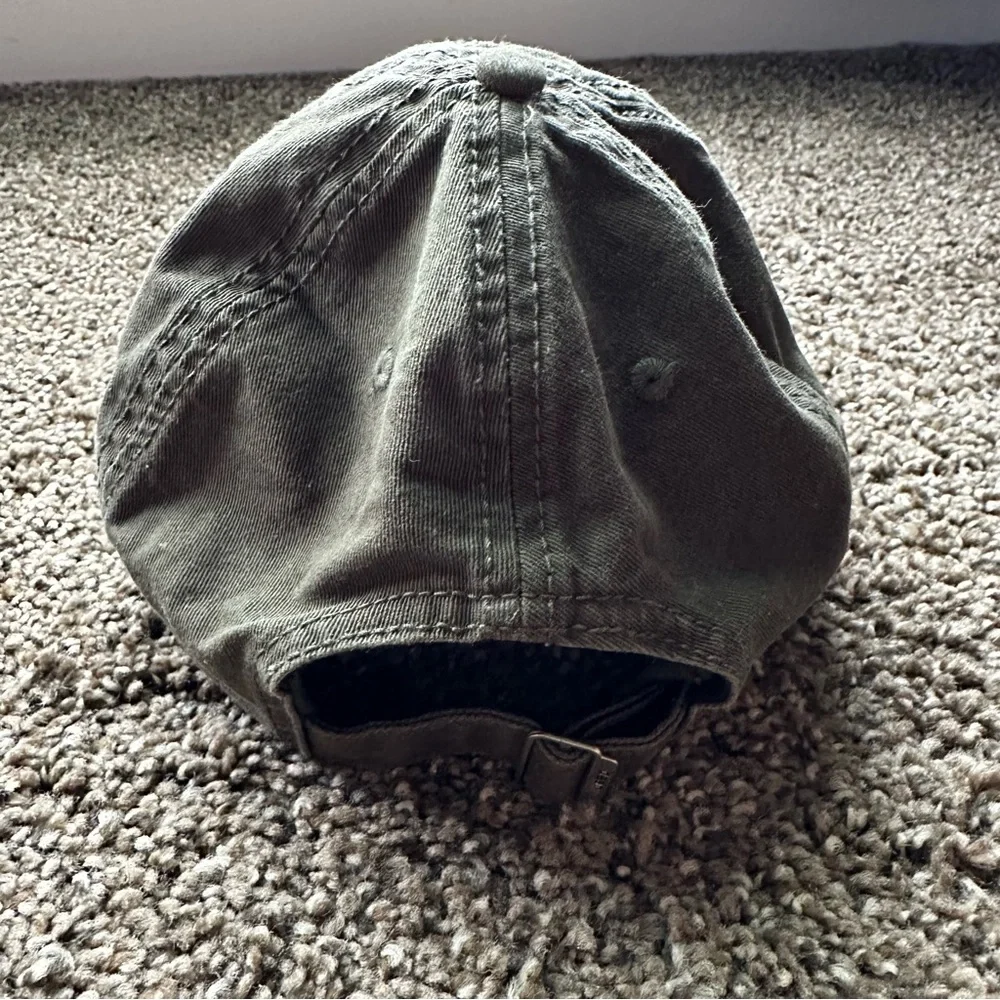 Jeep Embroidered Dark Olive Baseball Cap NWOT - Picture 4 of 5
